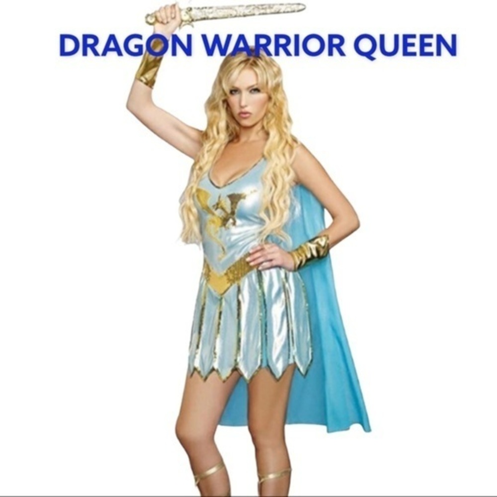 Dragon Warrior Queen Costume Small